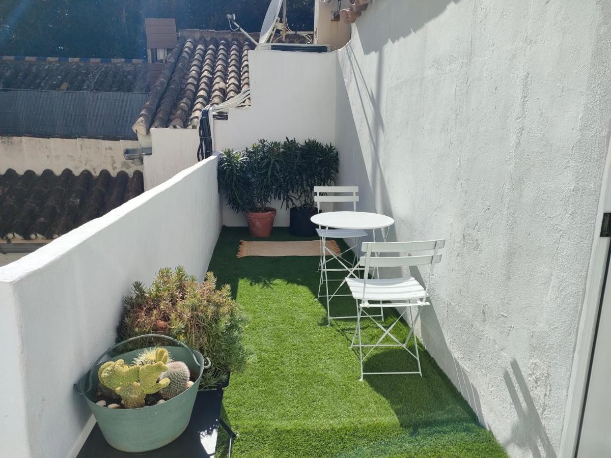 Historic Center Private Terrace Appartement Málaga Buitenkant foto